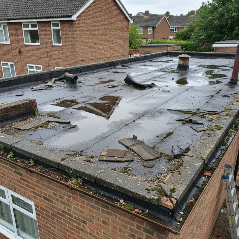 How Flat Roof Repair Prevents Structural Water Damage